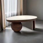 Mesa de centro Arruda - Cuarzo/ Arruda side table - Quartz