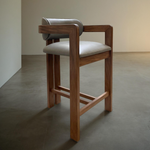 Banco Serrat Piel / Serrat Leather Barstool