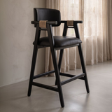 Banco Líbano - Piel / Libano Barstool - Leather
