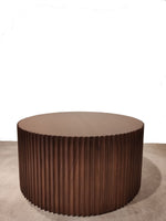 Mesa redonda de parota- Round coffee table*
