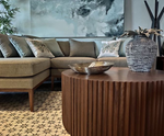 Mesa de centro con surcos / Groove coffee table*