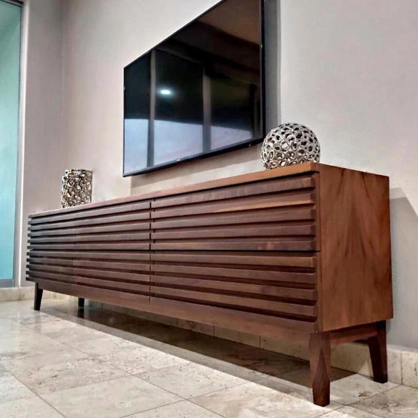Mueble TV de parota / TV parota console*