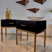 Buró Negro / Black Nightstand*