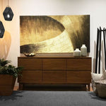 Cajonera Lisa patas rectas / Flat Parota Chest drawer straight legs*