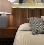 Recamara con luces led/ bedroom with led lights*