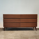 Cajonera de parota, chest of drawers*