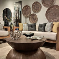 Mesa de centro nogal / Dark coffee table