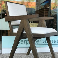 Silla de primavera tapizada- Dining primavera chair*
